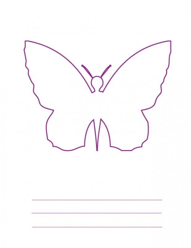 бабочка, открытка бабочка