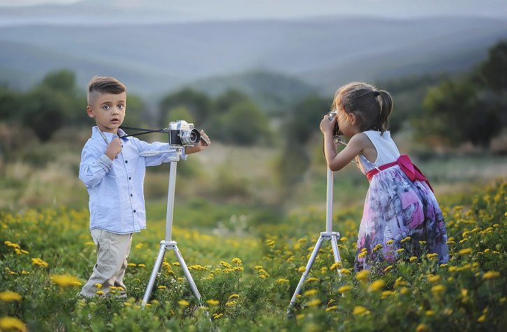 Как фотографировать детей
