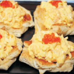Вкус морских странствий: салат с креветками для тарталеток